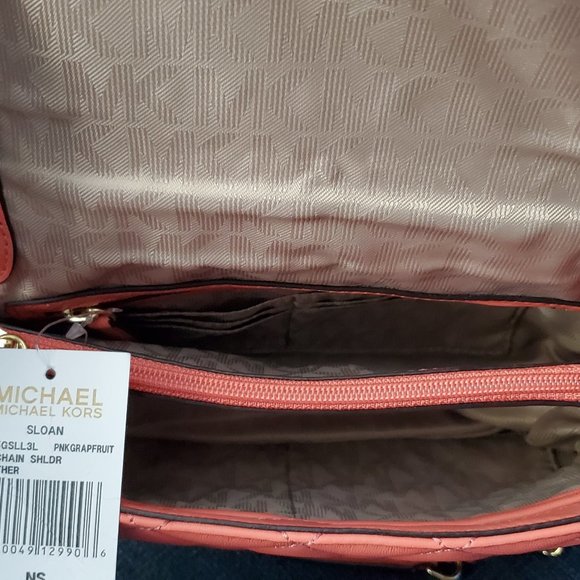 Michael Kors Large Chain Sloan Shoulder Quilted - Picture 8 of 14